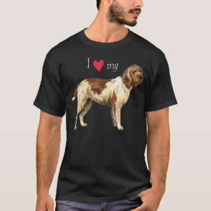 Camiseta Amo mi señalar Griffon Wirehaired