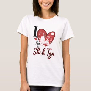 Camiseta Amo mi Shih Tzu