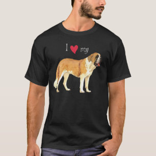 Camiseta Amo mi St Bernard