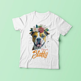 Camiseta Amo Mi Staffy - Staffordshire Bull Terrier