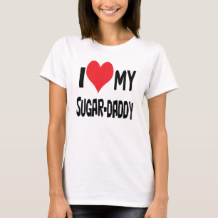 Camiseta Amo mi sugar-daddy.