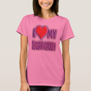 Camiseta Amo mi sugar-daddy.