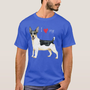 Camiseta Amo mi Teddy Roosevelt Terrier