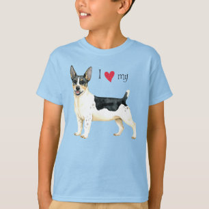Camiseta Amo mi Teddy Roosevelt Terrier