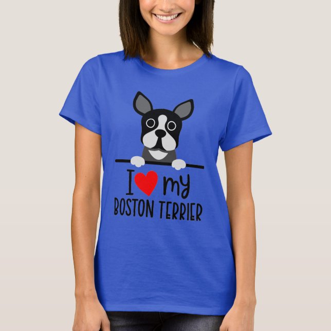 Camiseta Amo Mi Terrible Boston (Anverso)