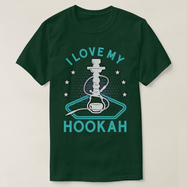 Camiseta Amo Mi Vape Funny De Fumadores Shisha De Hookah (Diseño del anverso)