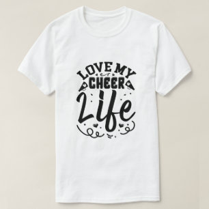 Camiseta Amo Mi Vida de Porristas