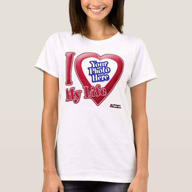 Camiseta Amo mi vida - Foto (Anverso)