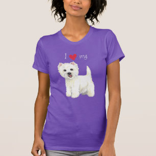 Camiseta Amo mi Westie