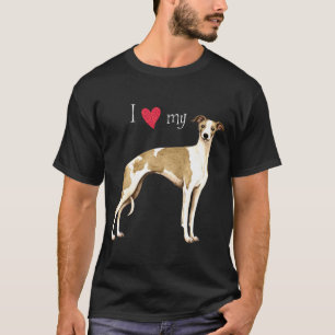 Camiseta Amo mi Whippet