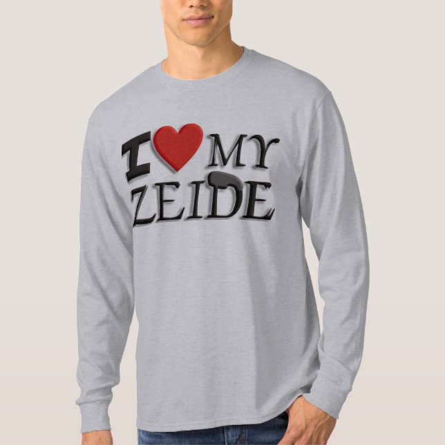 Camiseta Amo mi Zeide (Anverso)