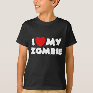 Camiseta Amo Mi Zombie