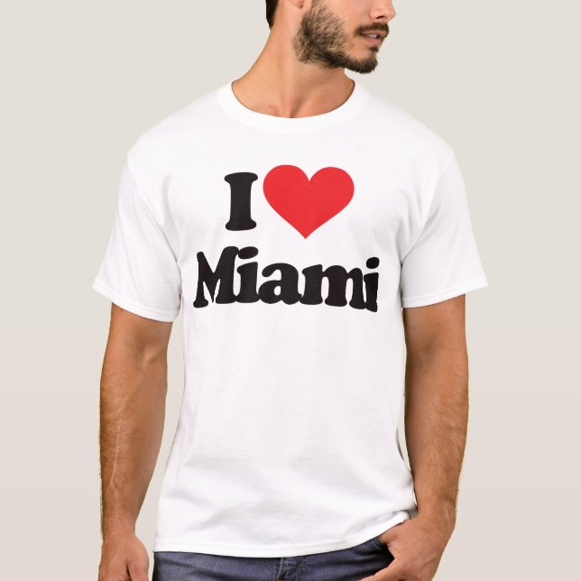 Camiseta Amo Miami (Anverso)