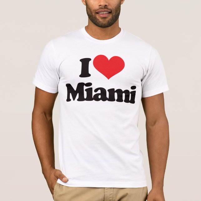Camiseta Amo Miami (Anverso)