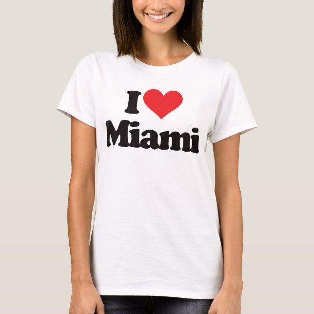 Camiseta Amo Miami (Anverso)
