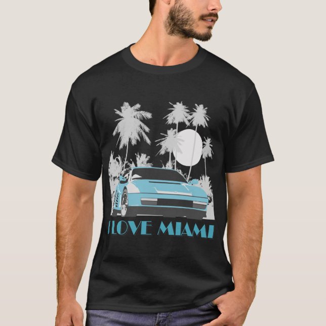 Camiseta Amo Miami (Anverso)