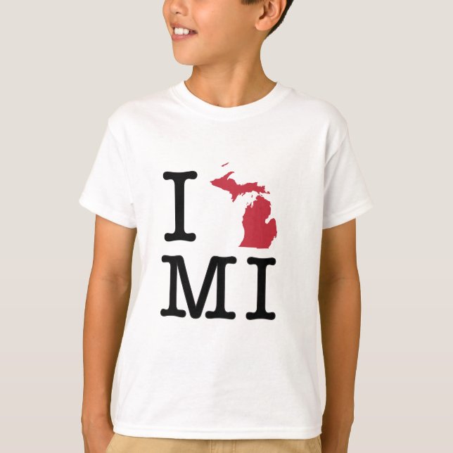 Camiseta Amo Michigan (Anverso)