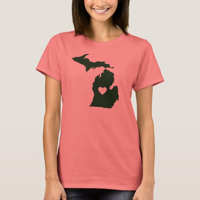 Camiseta Amo Michigan (Anverso)