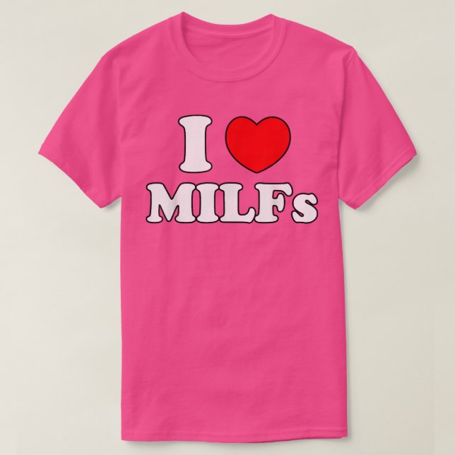 Camiseta Amo Milfs Milf MILF's Hot Mom Hunter Lover Regalo (Diseño del anverso)