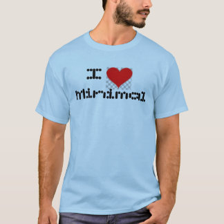 Camiseta Amo mínimo