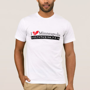 Camiseta Amo Minneapolis Minnesota