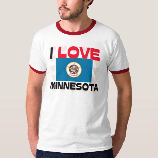 Camiseta Amo Minnesota (Anverso)