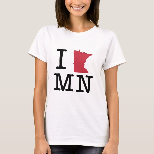 Camiseta Amo Minnesota (Anverso)