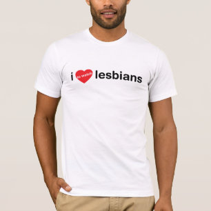 Camiseta Amo mirar a lesbianas