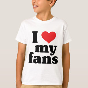 Camiseta Amo mis fans
