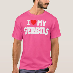 Camiseta Amo Mis Gerbils
