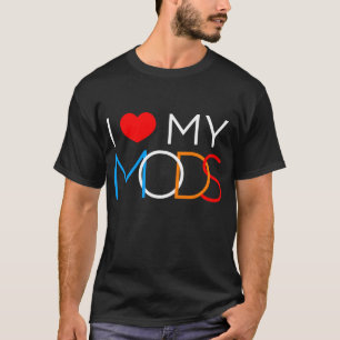 Camiseta Amo Mis Modos - Corazón Mis Modos