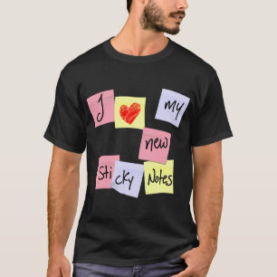 CAMISETA AMO MIS NOTAS PEGAJOSAS