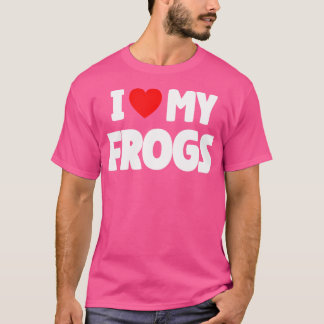 Camiseta Amo Mis Ranas