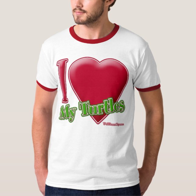 Camiseta Amo Mis Tortugas (Anverso)