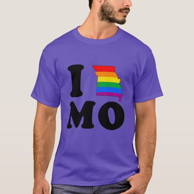 CAMISETA AMO MISSOURI GAY (Anverso)