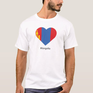 Camiseta Amo Mongolia