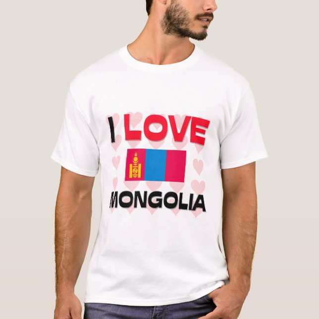 Camiseta Amo Mongolia (Anverso)