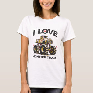 Camiseta Amo Monster Truck