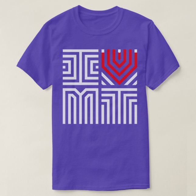 Camiseta Amo Montana 3 (Diseño del anverso)