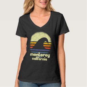 Camiseta Amo Monterey Beach California Ocean Wave CA
