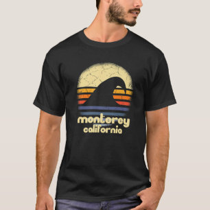 Camiseta Amo Monterey Beach California Ocean Wave CA