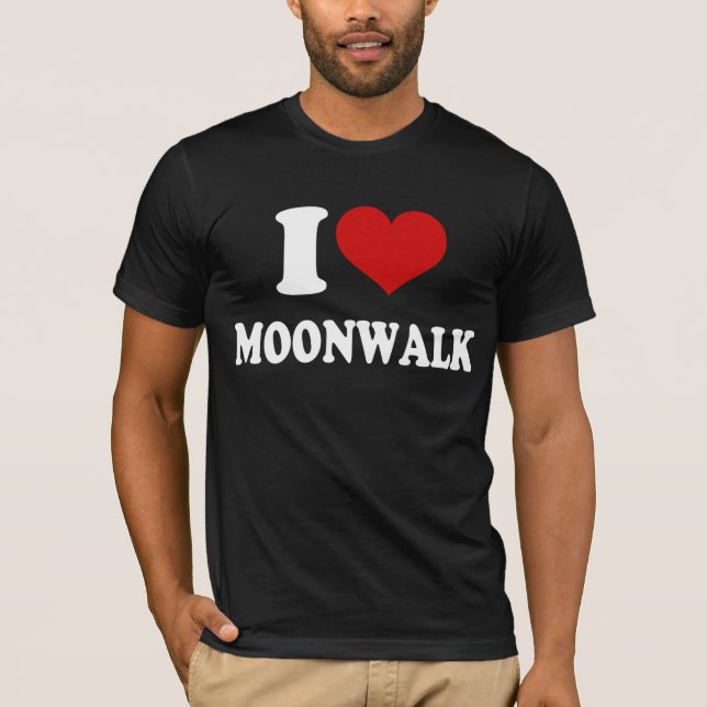 Camiseta Amo Moonwalk (Anverso)