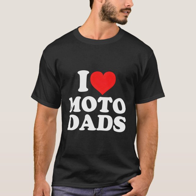 Camiseta Amo Moto Dads (Anverso)