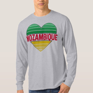 Camiseta Amo Mozambique, el corazón de Mozambique