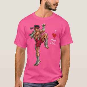 Camiseta Amo Muay Thai por