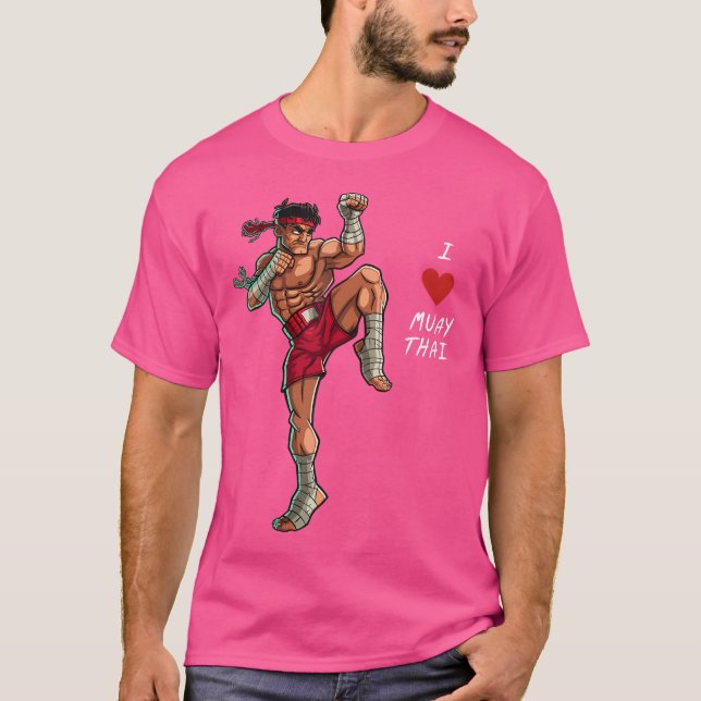 Camiseta Amo Muay Thai por (Anverso)