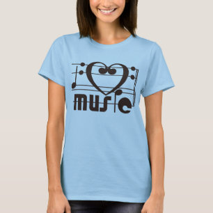 CAMISETA AMO MÚSICA