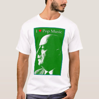 Camiseta Amo música pop