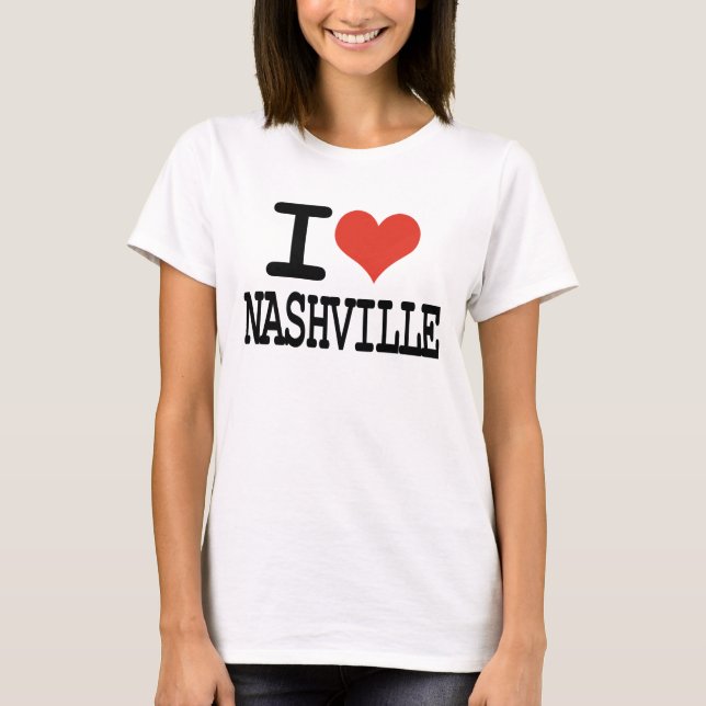 Camiseta Amo Nashville (Anverso)