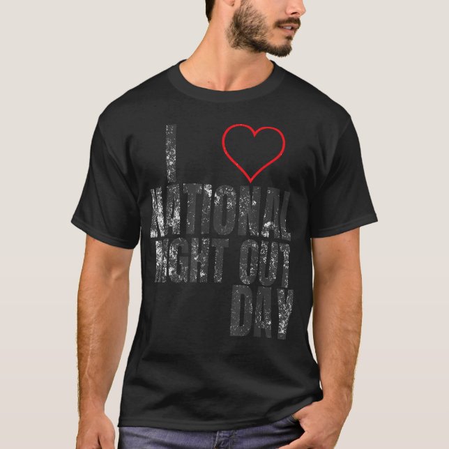 Camiseta Amo National Night Out (Anverso)